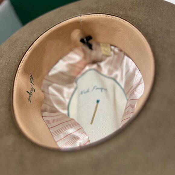 Nick Fouquet Beaver-Felt Fedora — Brown - Picture 4 of 11